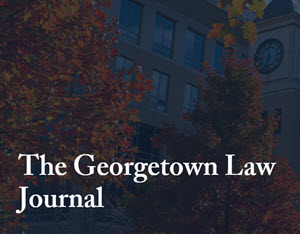 TheGeorgeTownLawJournal